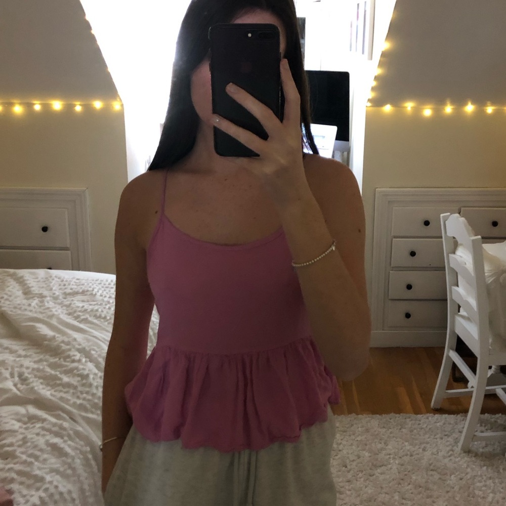Forever 21 pink tank top
